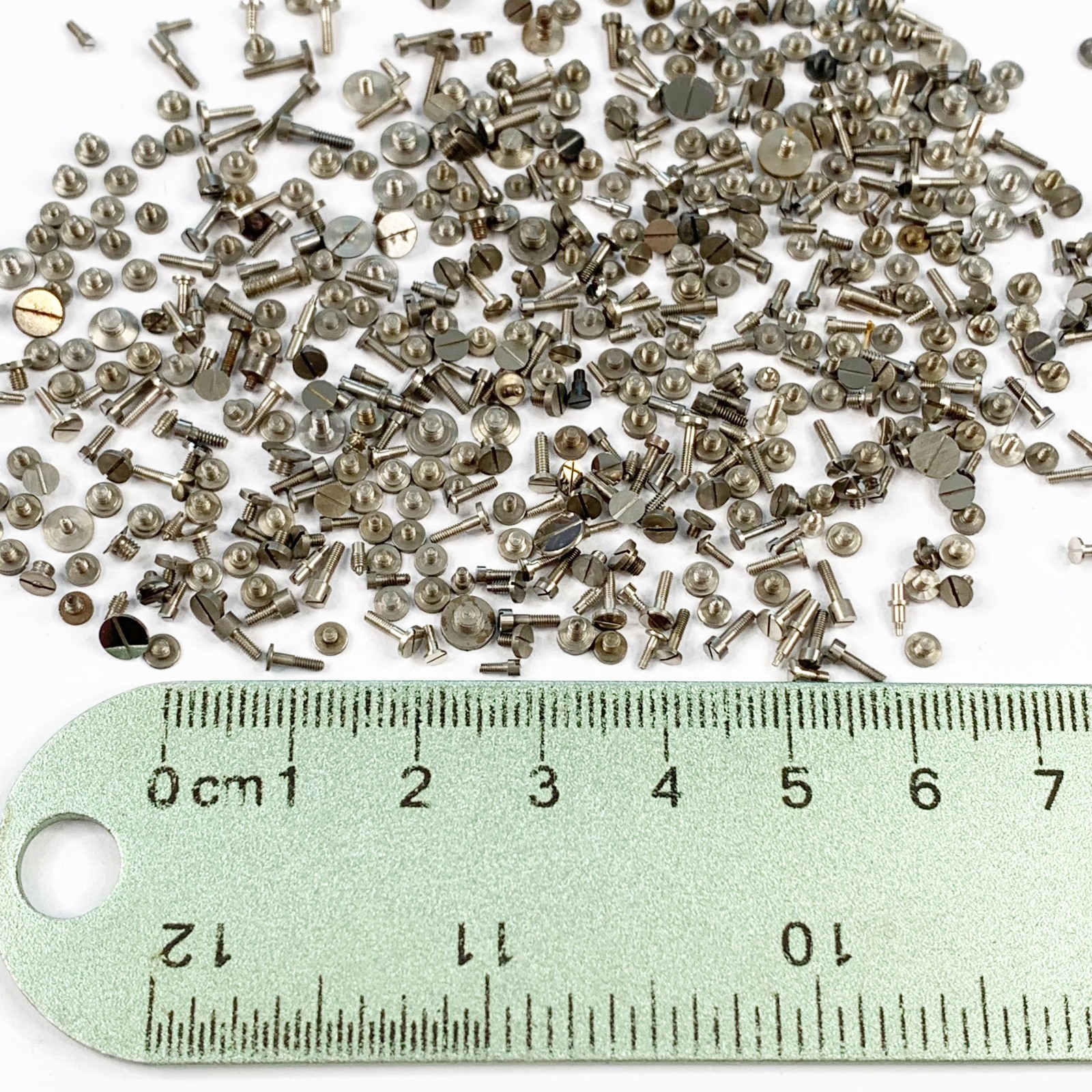 100 Watch Screws Pocket Wrist Parts Watchmaker Repair Assorted Job Lot Steampunk