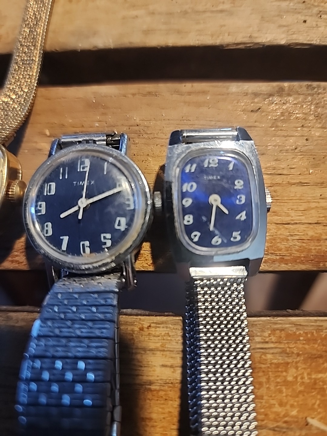 Vintage Wind Up Watches For Parts.