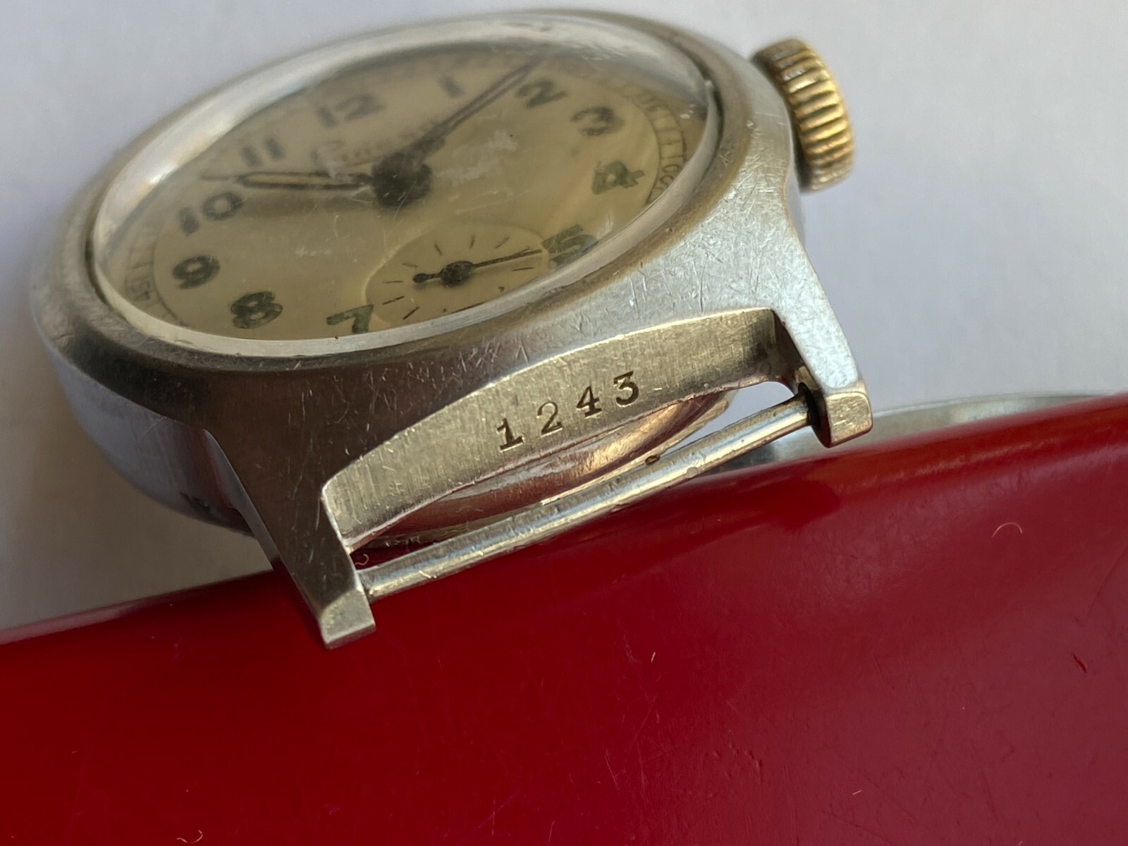 VINATEG MEN WATCH PARTS MOVEMENT Lunesa WEST END WATCH Co. MILITARY RRR