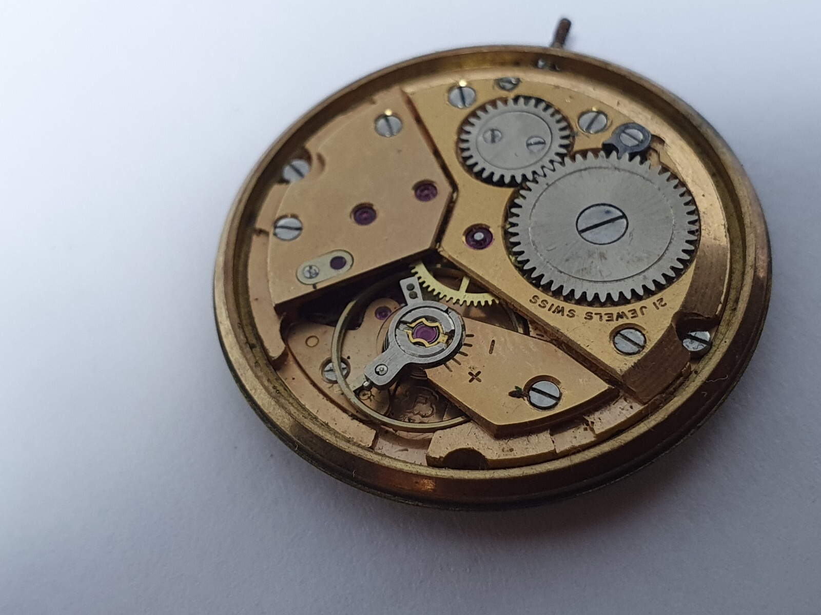 girard perregaux gents watch movement cal peseux 330
