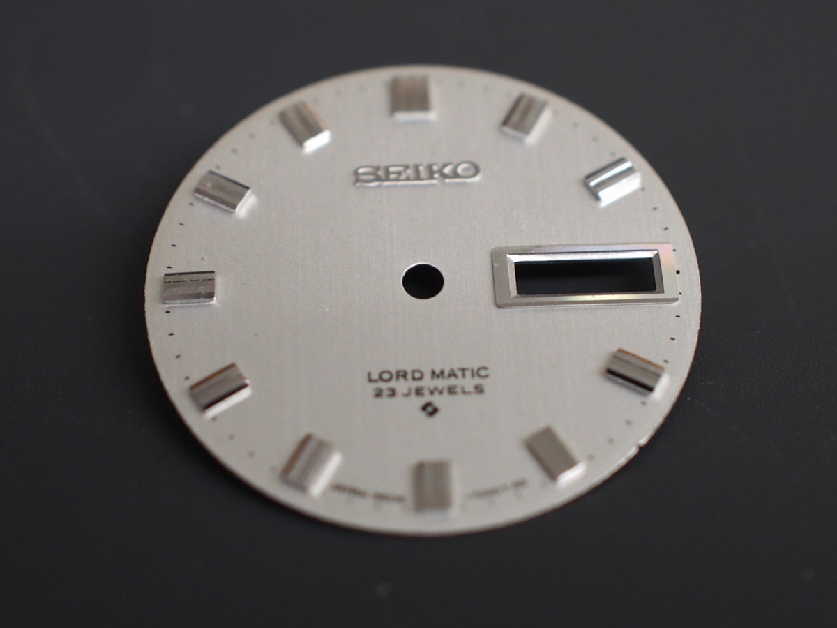 SEIKO Genuine Dial LORD MATIC LM 23J 7040T AD Wrist Watch Parts Vintage Used F/S