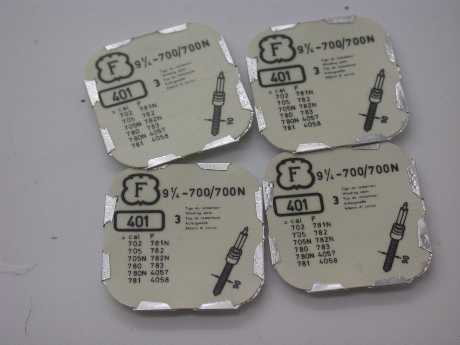 F Winding Stem Part #401 Calibre 21N – 4062 Genuine Watch Repairs Part Stems