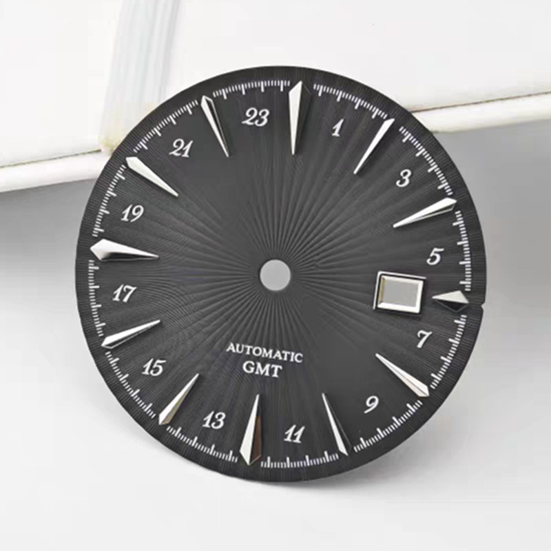 NH34 Dial 35mm Cocktail GMT Mens Case for NH34/NH35/NH36 Movement Watch Accessor