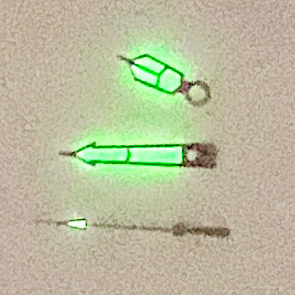 White Watch Hands For ETA 2824 2836 NH35 NH36 7s26 4r35 PT5000 Movement Luminous