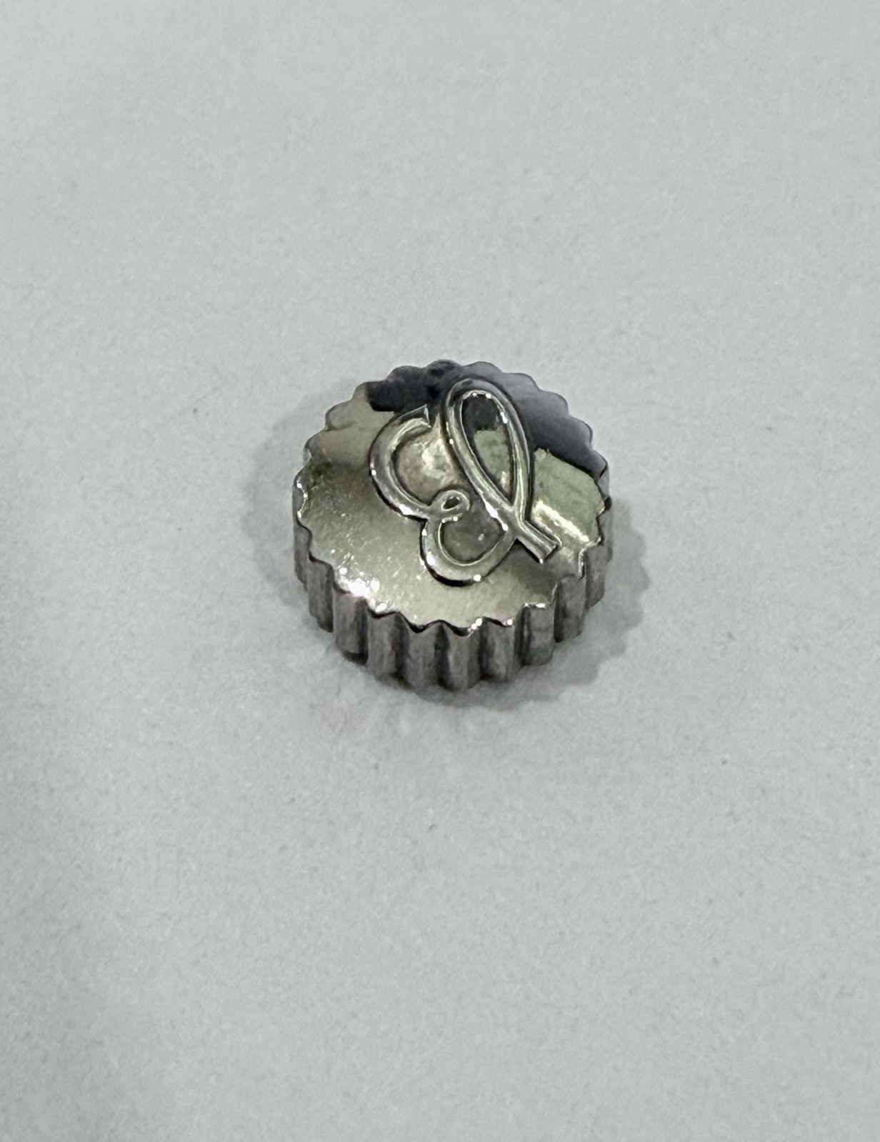 Original Breitling Watch Navitimer Crown 6.6mm X 3.1mm Tap 9 New Old Stock