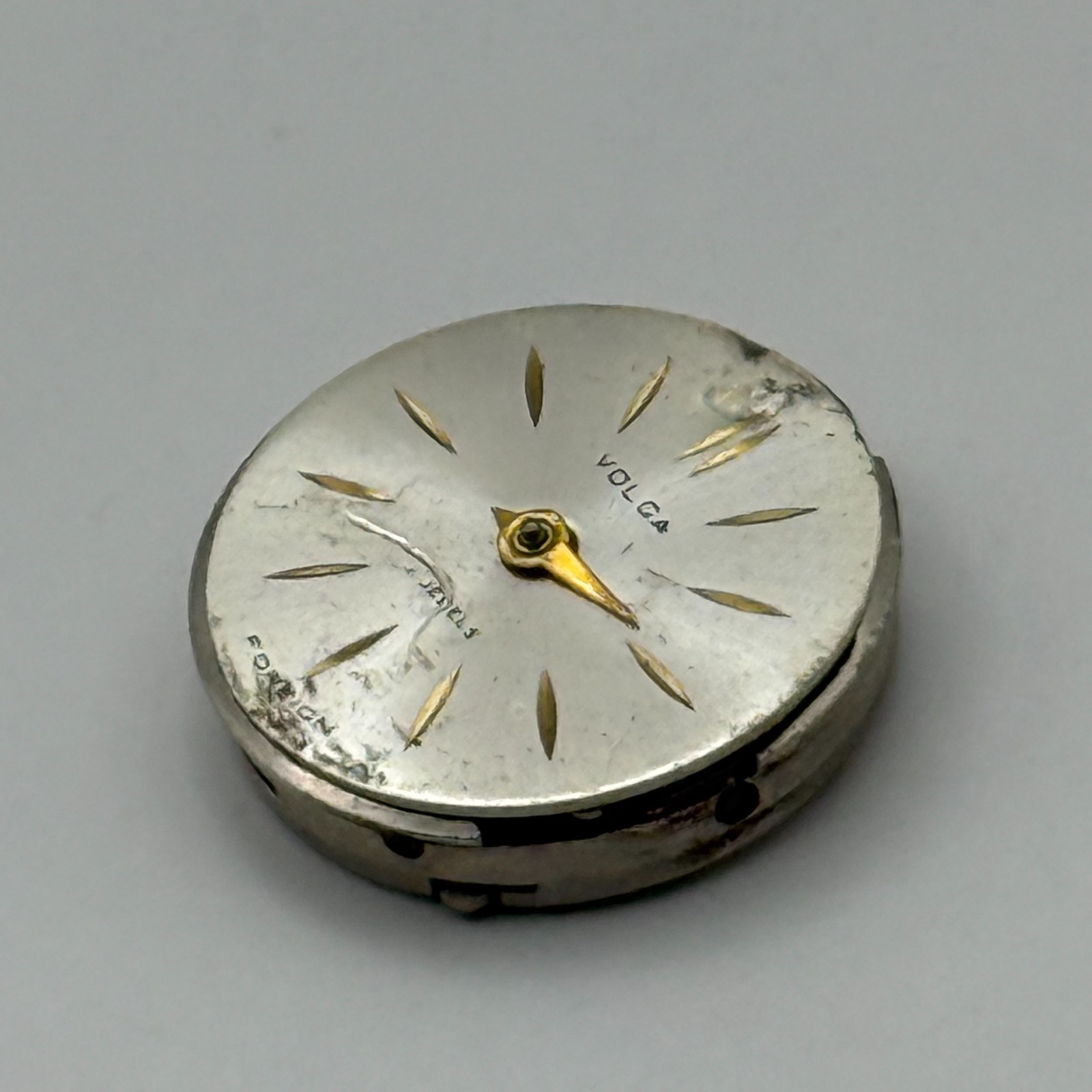 Chaika 1600 Watch Movement Volga Foreign Manual Wind Vintage Parts Repair 16.4mm