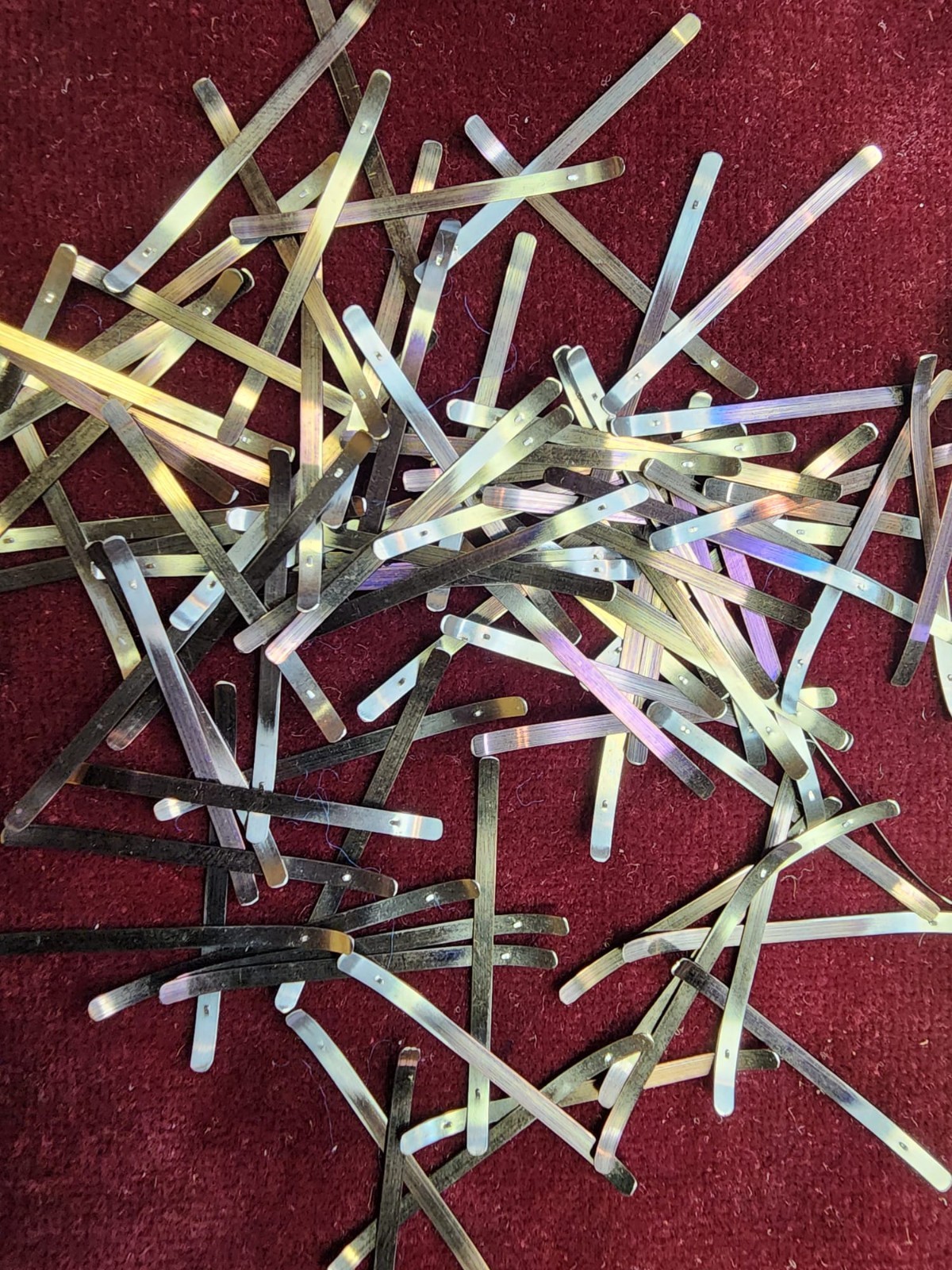 Lot 144 – Vintage Watch Parts – Partial Pack of Steel Bridges/Levers – Pre-owned