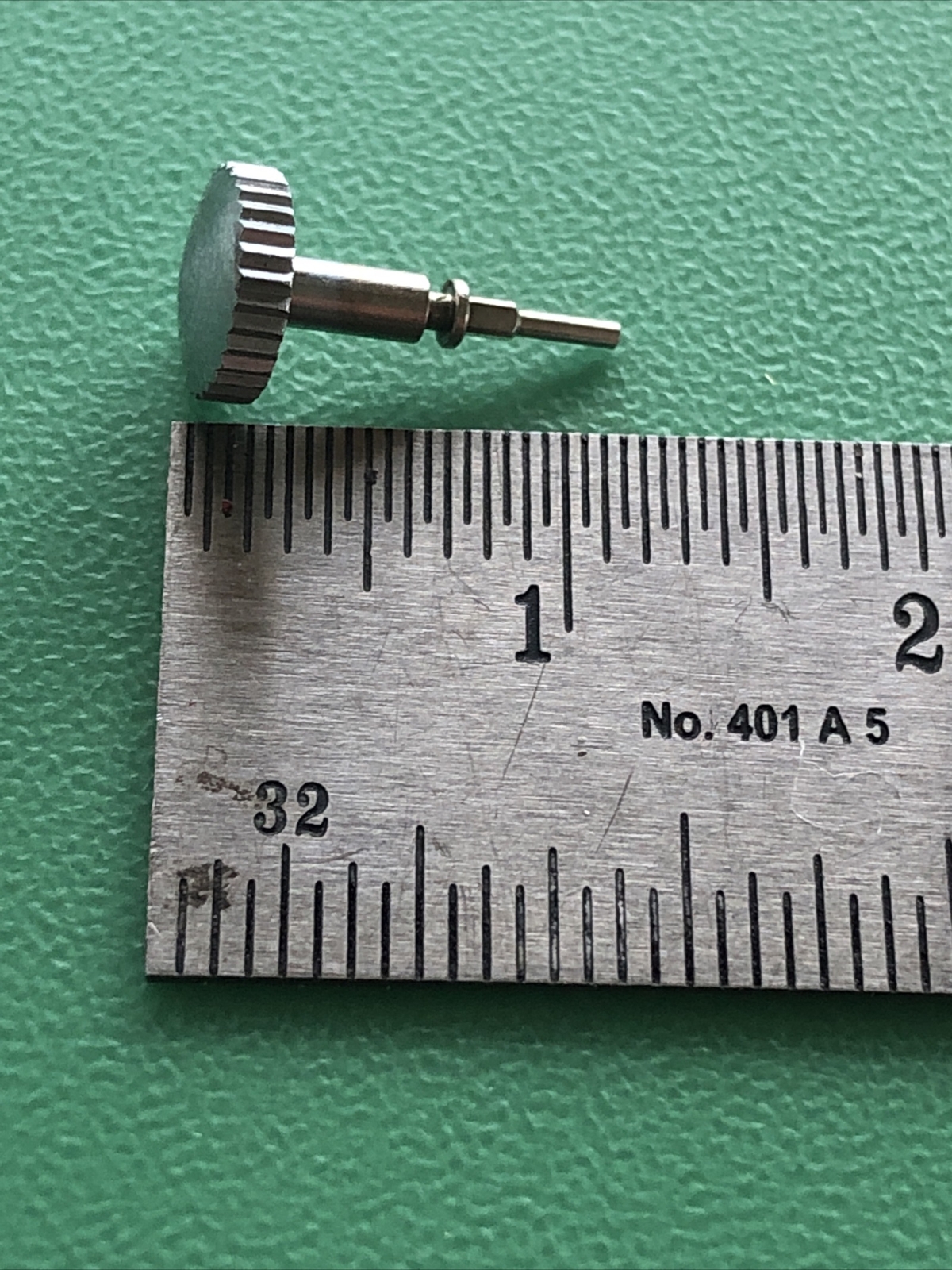 Kienzle Calibre 53 Chrome Button An Stem X 1 Swiss Made Old New Stock Free Post
