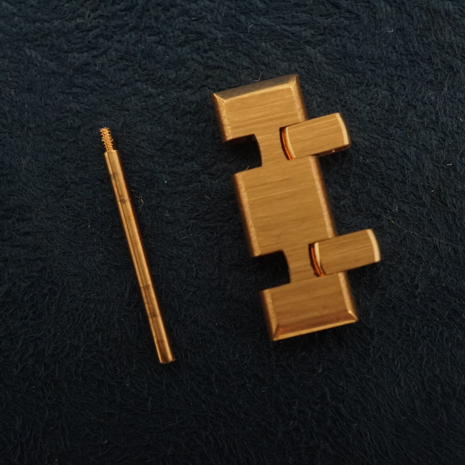 Audemars Piguet 18k Brushed Rose Gold 18mm Bracelet Link – Free Shipping USA