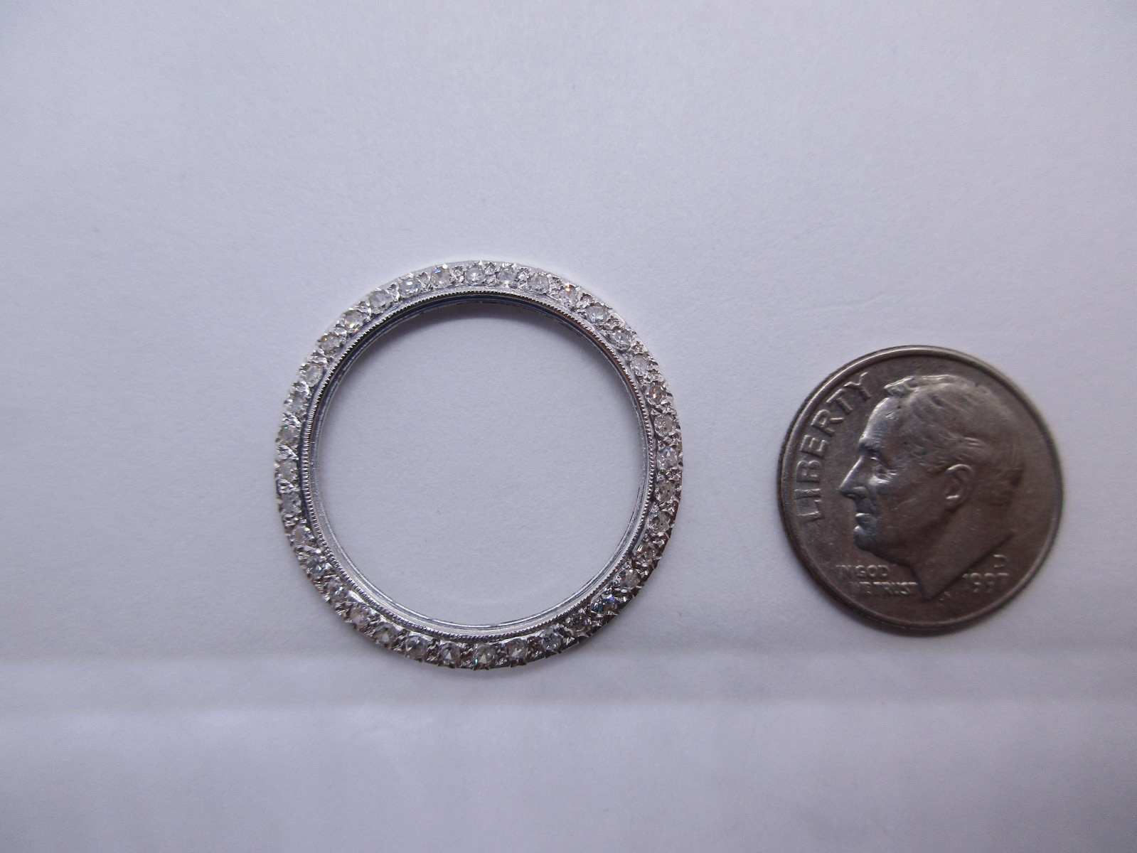 14K Gold Diamond Bezel Natural Diamond=1.00 F-SI1 Value=$5,900