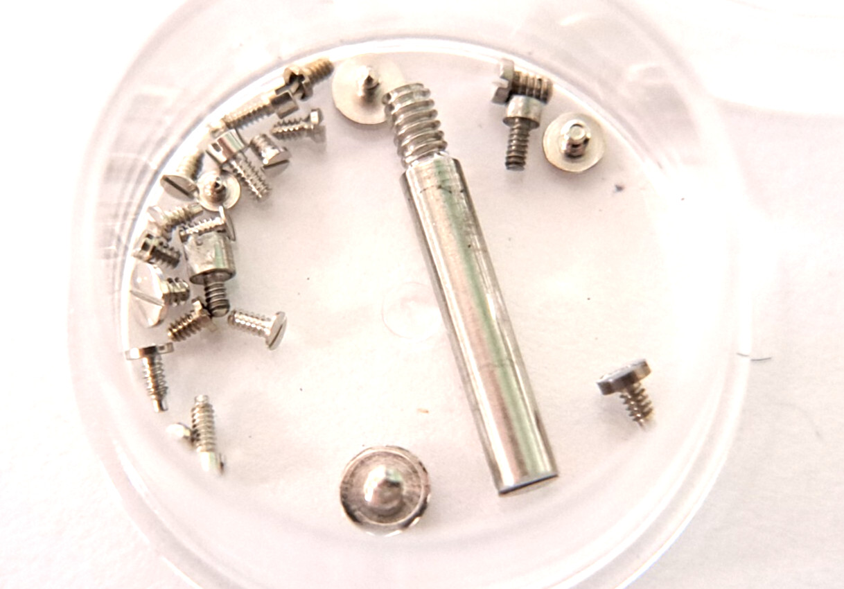 Genuine Rolex screws pins assortment for 1 price. all for 1 price. unknown calib