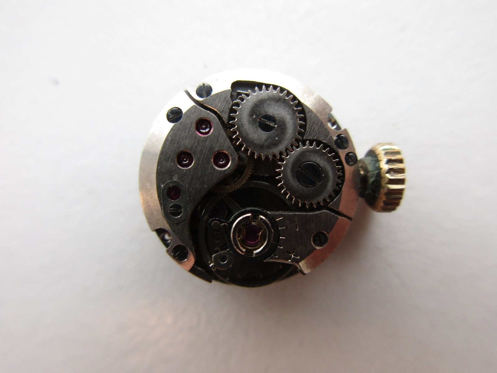 ETA cal. 2442 Swiss watch movement Eye of Tiger dial – running
