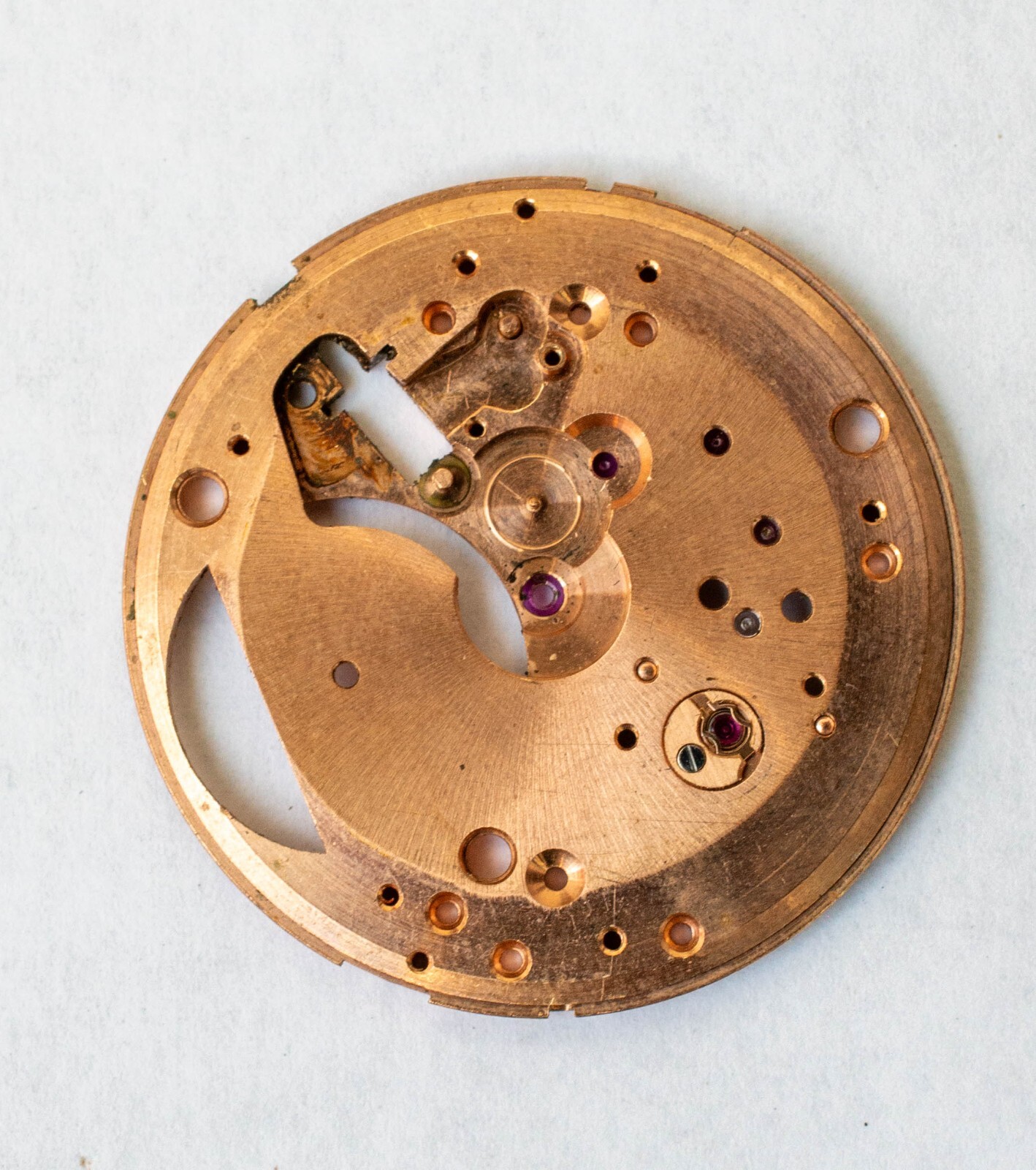 Omega Cal. 371 1000 Main Plate Parts, Repair