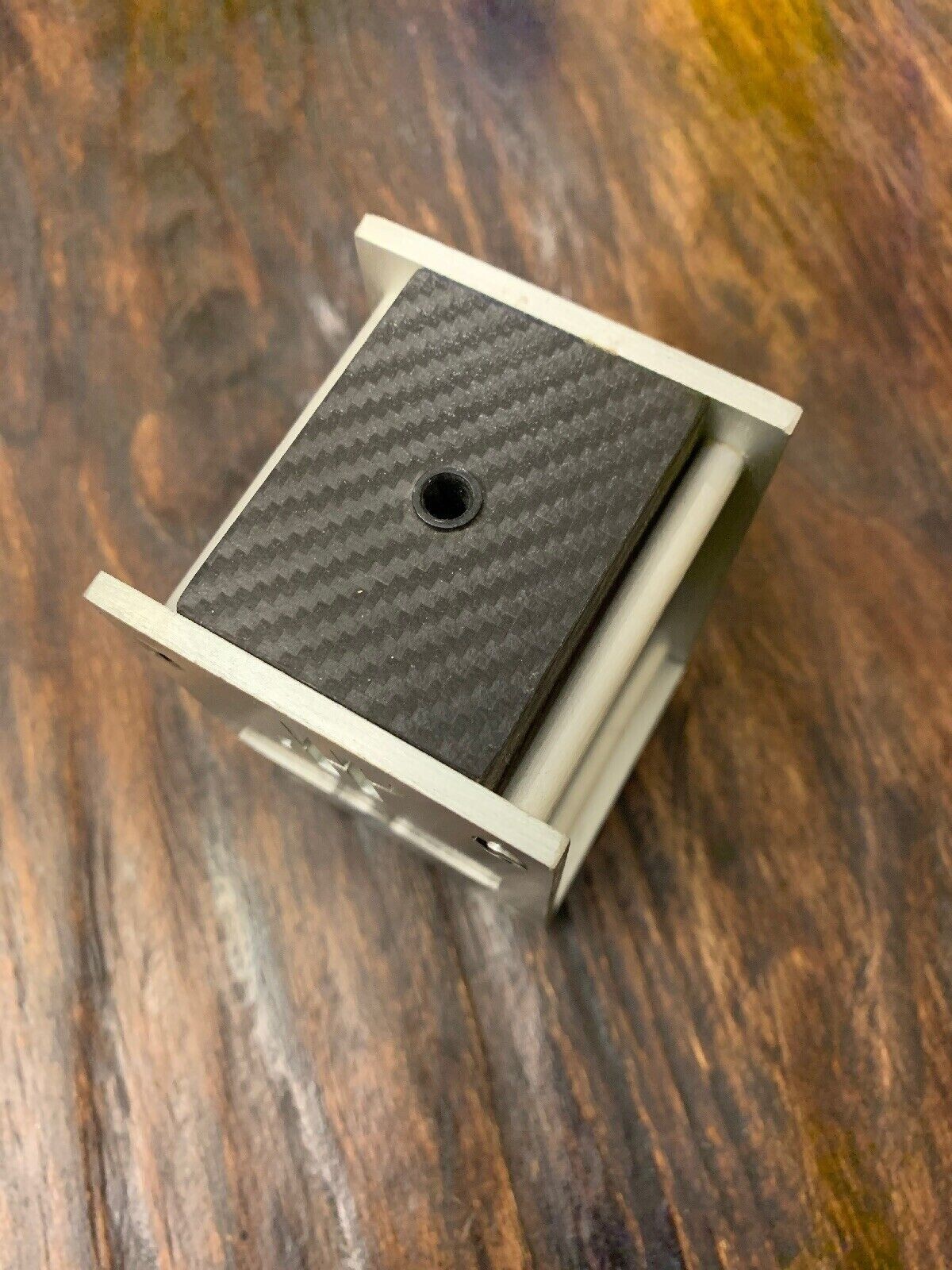 Limited Edition Hublot Morgan Watch Holder Display Stand Metal Carbon Swiss Made