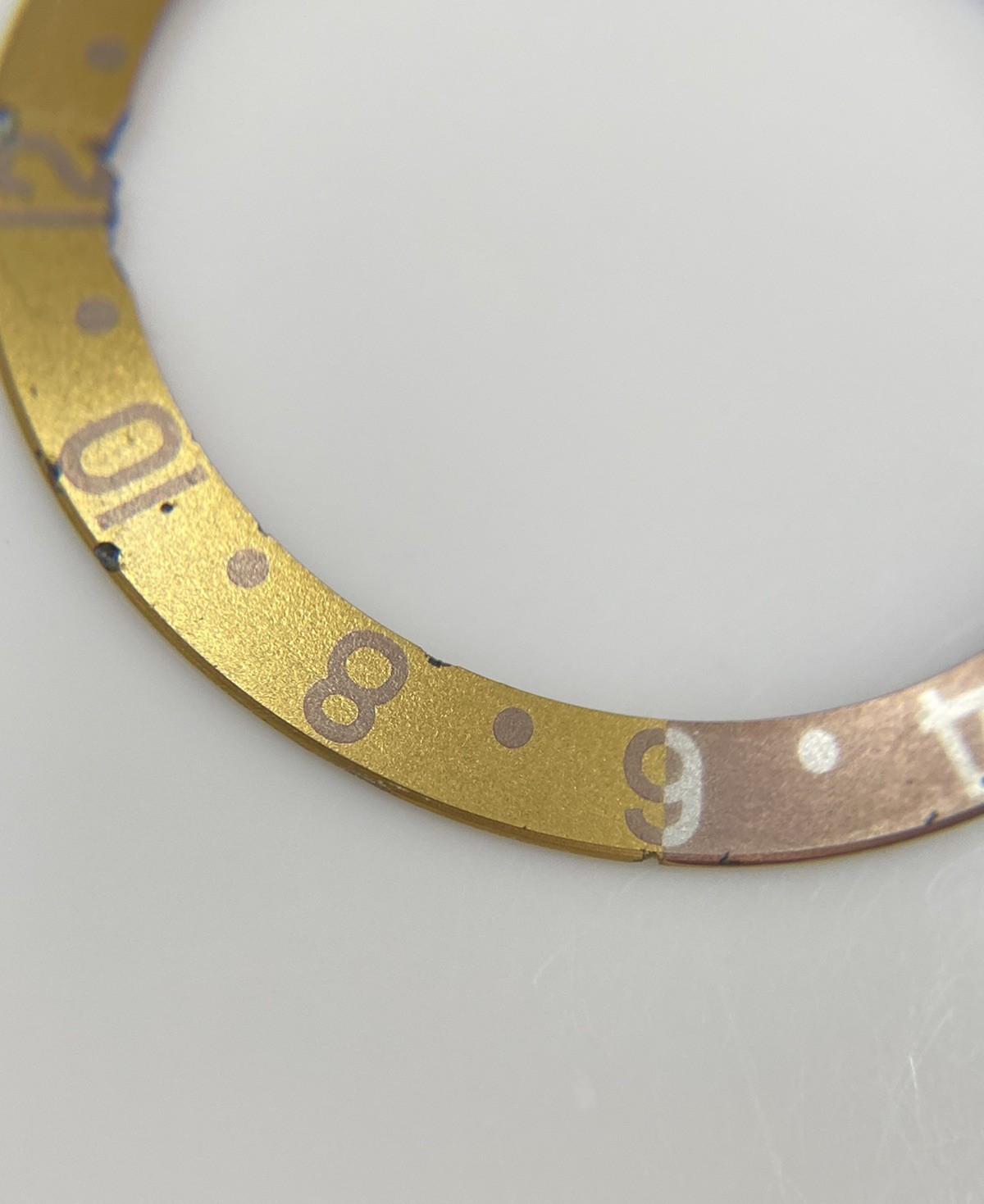 Genuine Vintage Rolex GMT Master 1675 16750 16753 16758 “Rootbeer” Bezel Insert