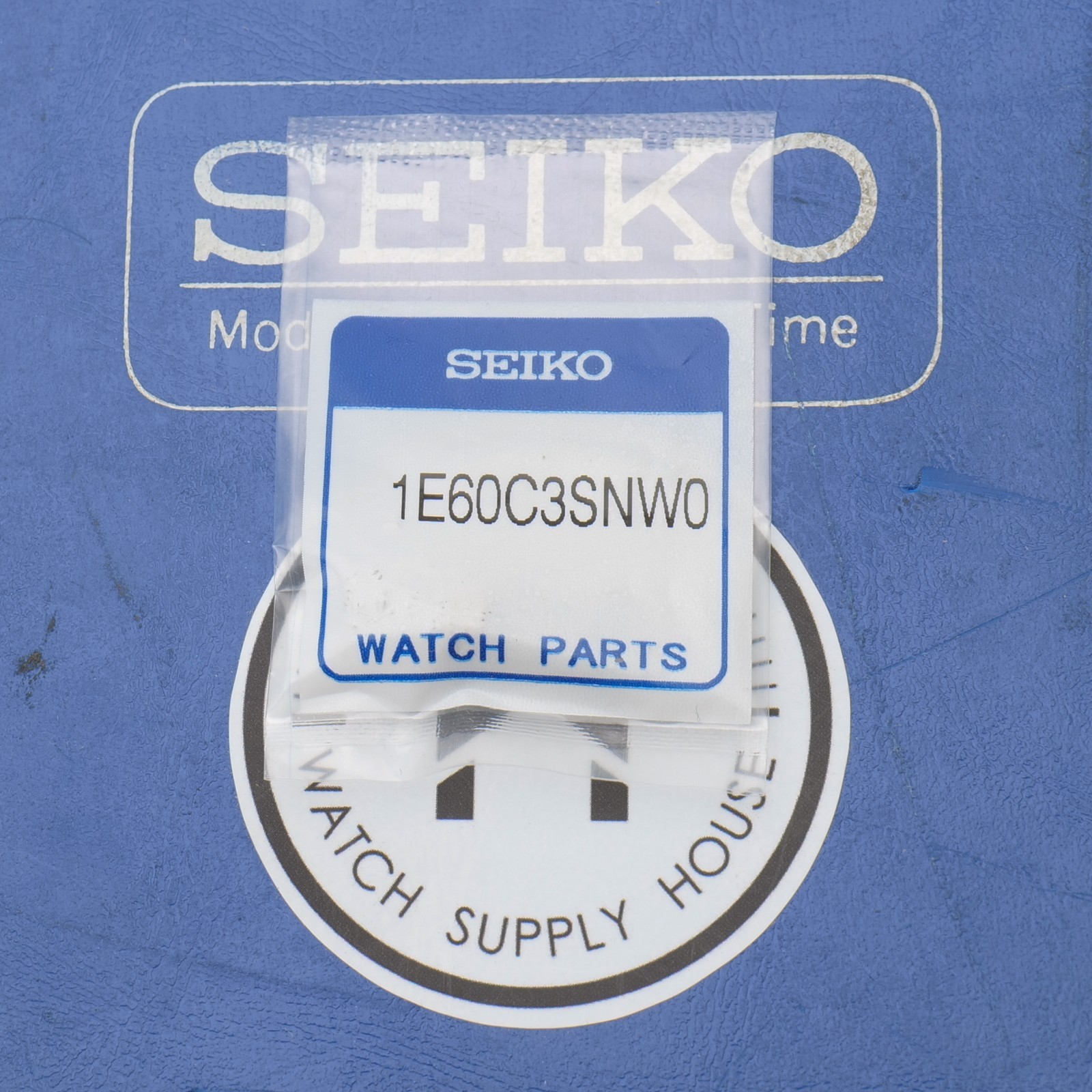 Seiko 1E60C3SNW0 Silver Tone New Old Stock Genuine Watch Crown Parts (SEK)