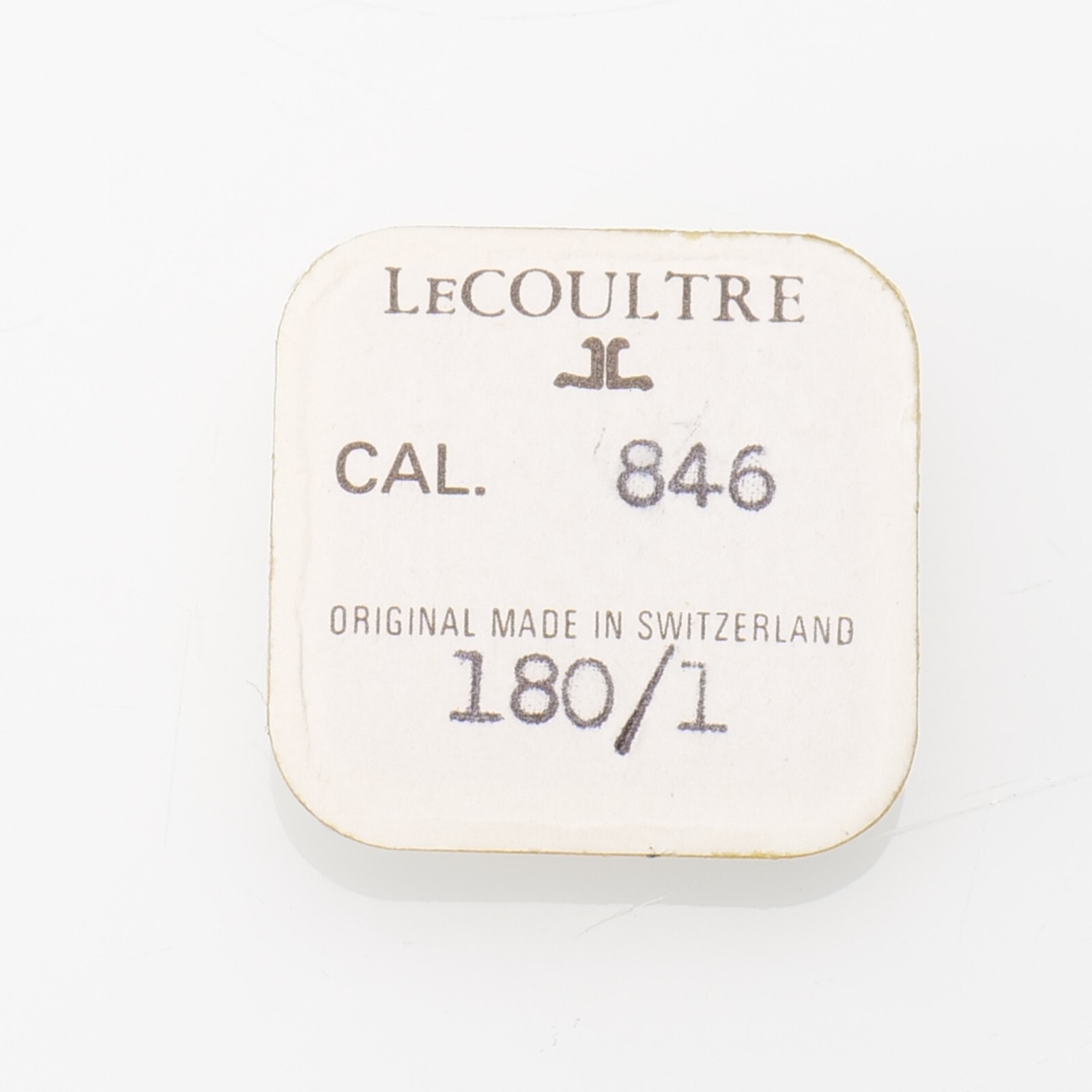 LeCoultre 846 Watch Part Barrel Complete w/ Mainspring New Old Stock (C17D28)