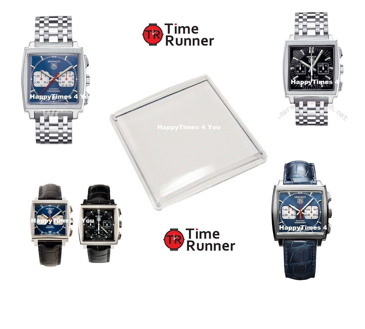 Tag Heuer Monaco Chronograph Watch CW2113 Acrylic Replacement Crystal