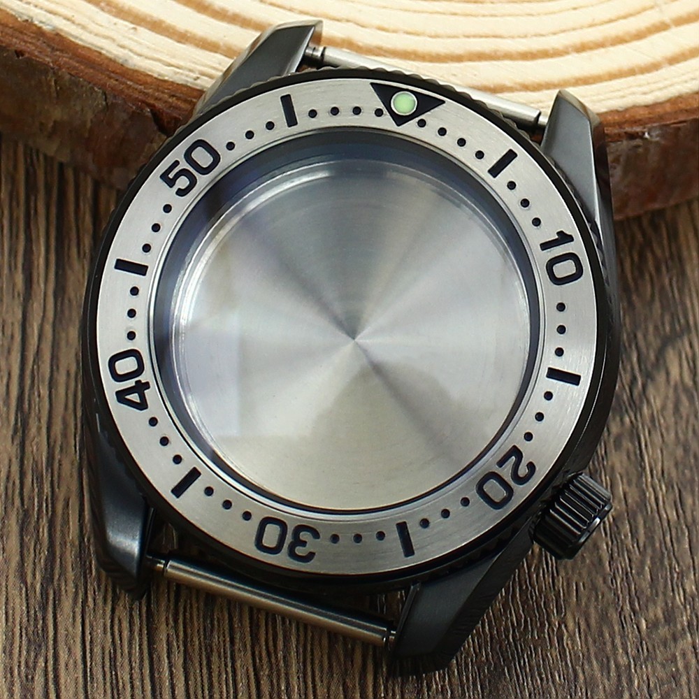 42mm Watch Case Modify Seiko 62MAS Mod AR Sapphire Glass For Seiko NH34 35 36 38