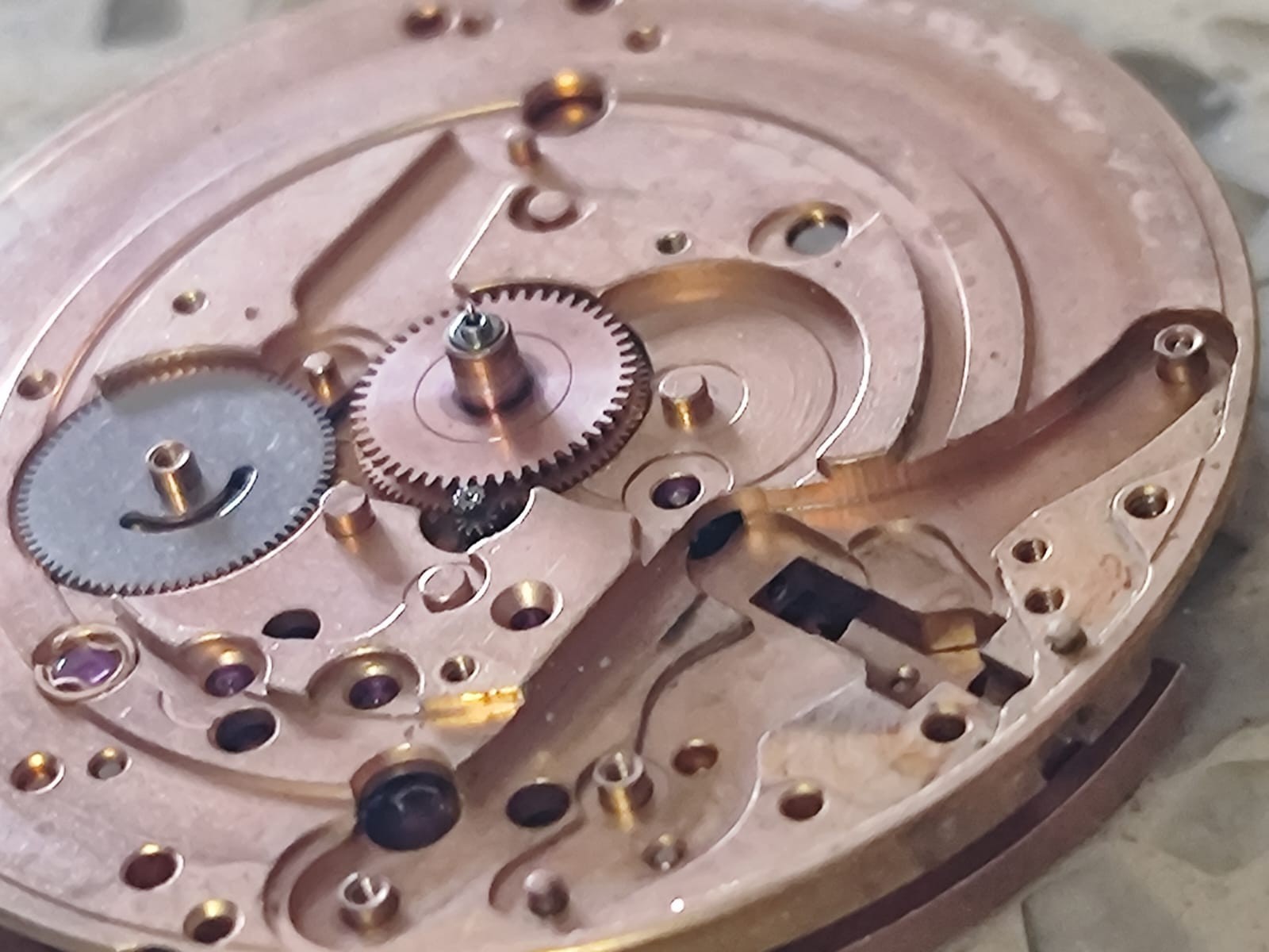 Vintage Omega 1012 Incomplete Movment Not Working parts fit for omega 1020