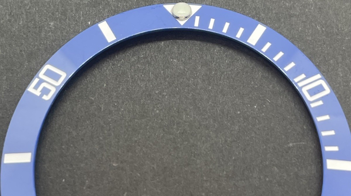 Replacement BLUE Ceramic Bezel For 40mm Rolex Submariner 116610 116613 116618