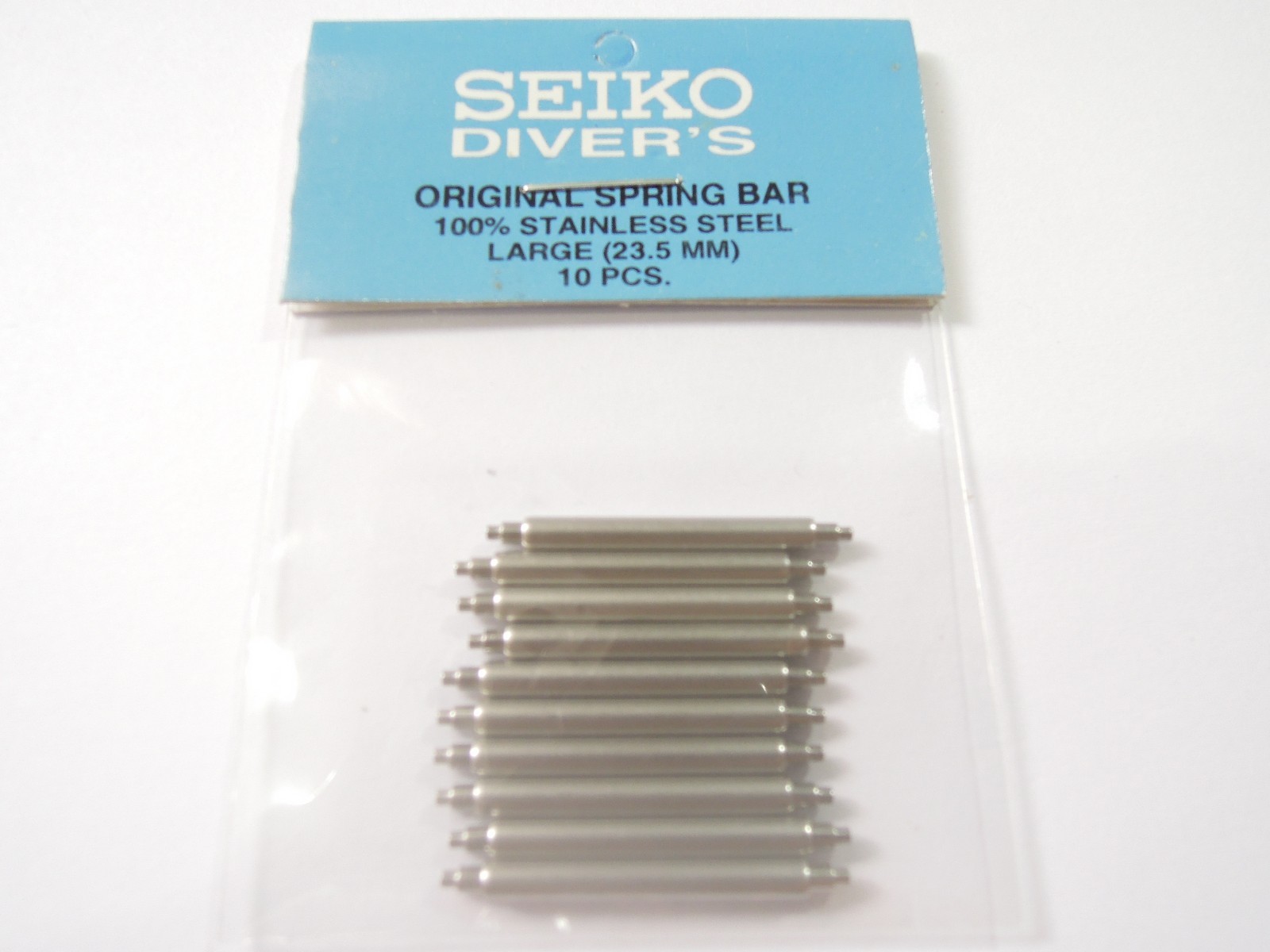 NEW 23.5MM FAT LARGE STAINLESS SPRING BARS DIVERS SKX007/7002-7001/6309-7040