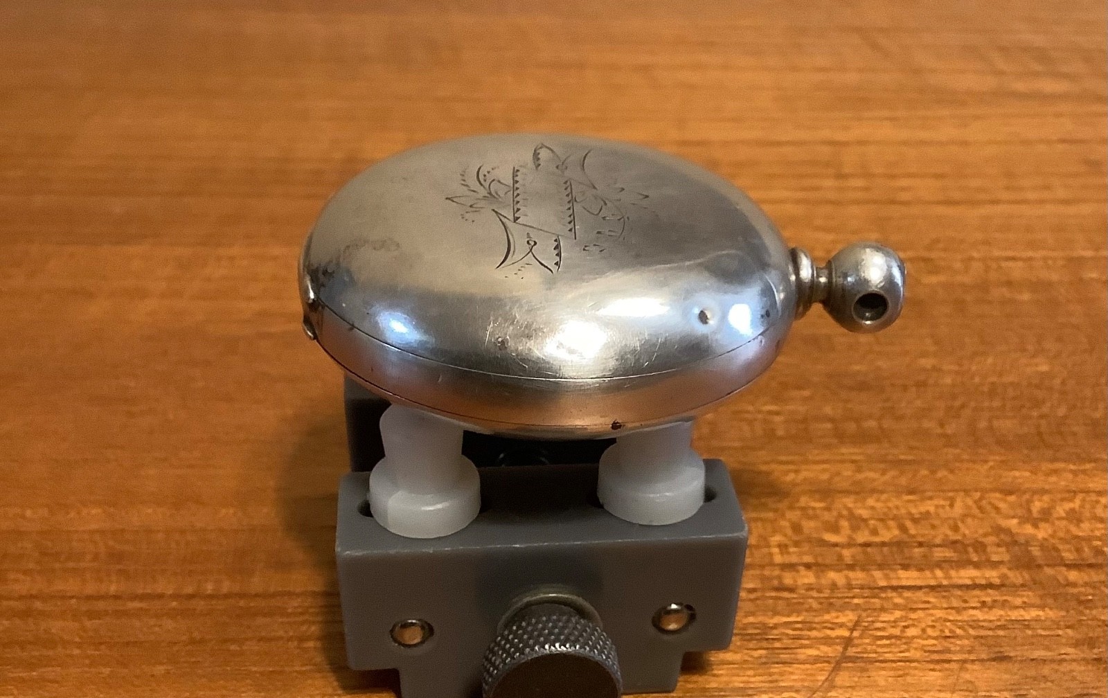 Dueber Newport Coin Silver Cuvette & Hinged Hunter Caseback Pocket Watch Sz 16s