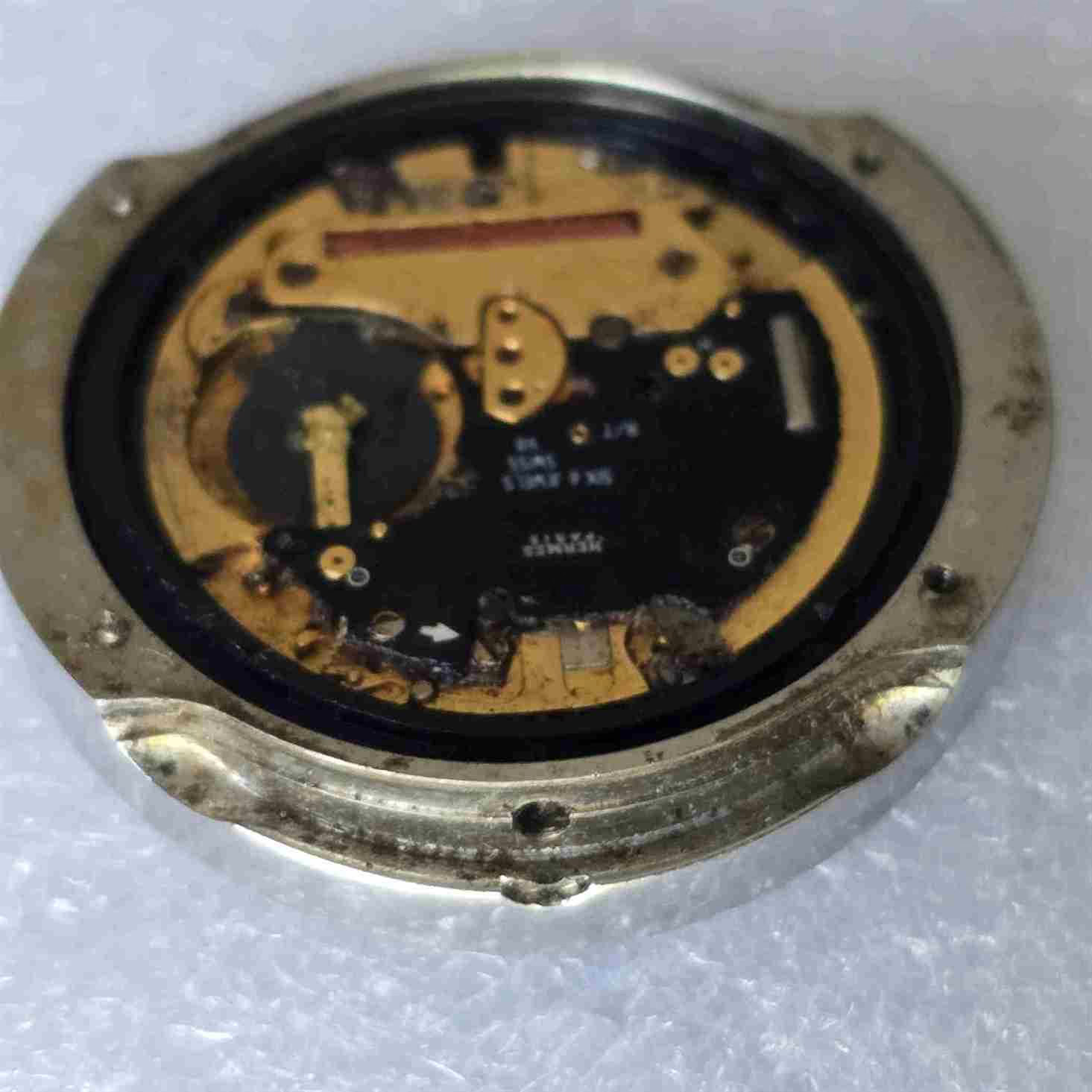 HERMES BARENIA RONDO Steel Wristwatch. Ref: BR1.710. For Parts