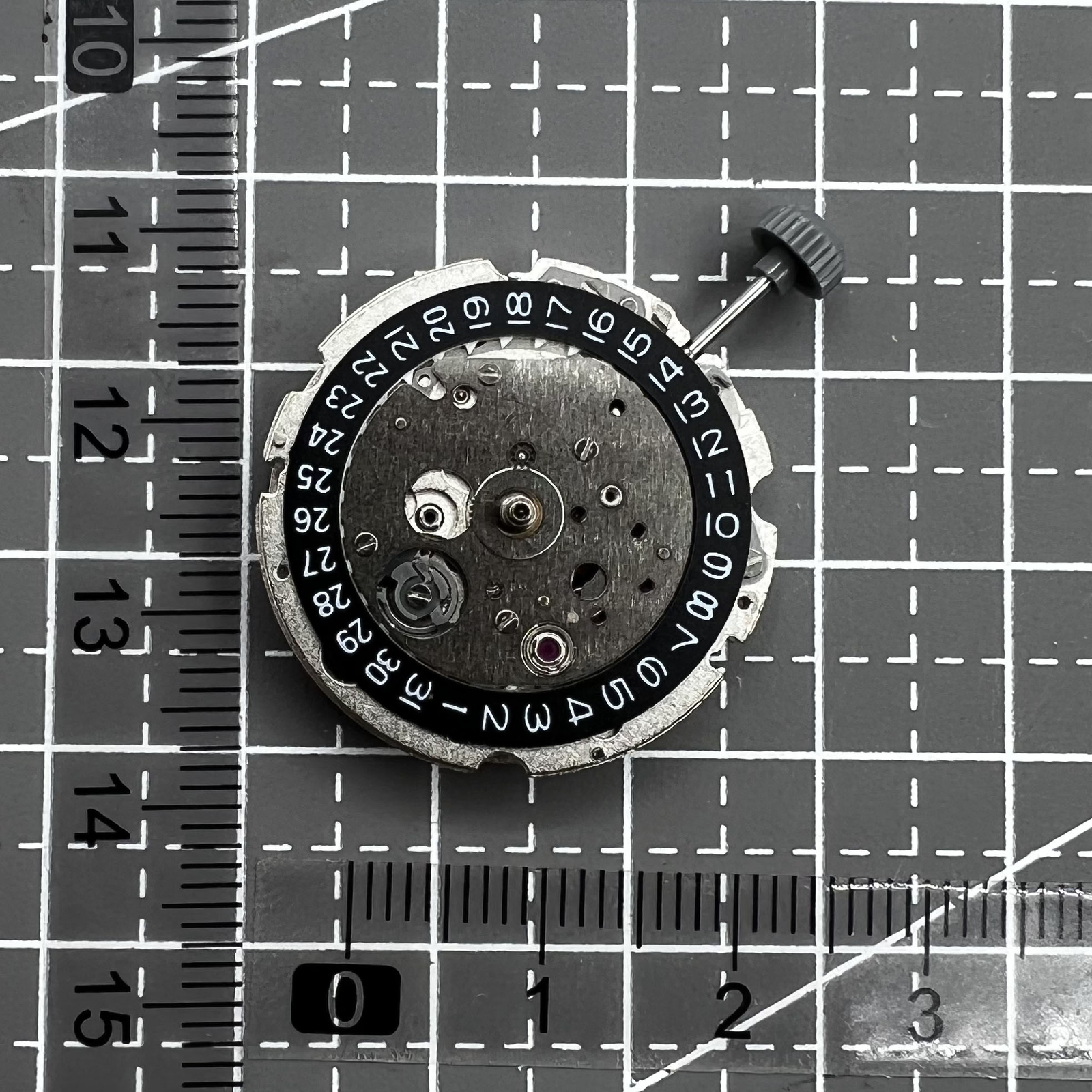 Miyota /Citizen 8215 Black Dial Date At 3 Automatic Mechanical Movement