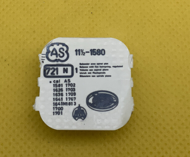 AS 1700 721/838 Balance Wheel Complete Watch Part