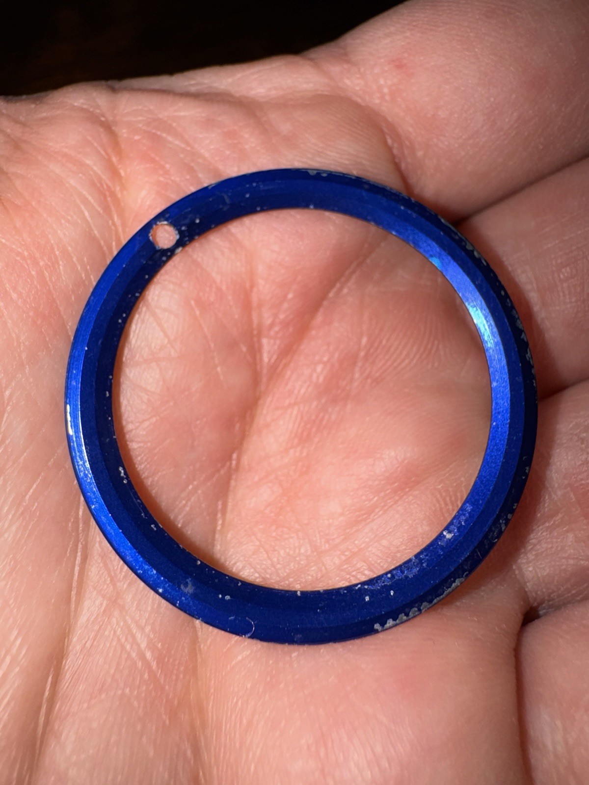 Genuine Rolex Submariner Insert 16610 16800 168000 16613 BLUE GLOSSY Original