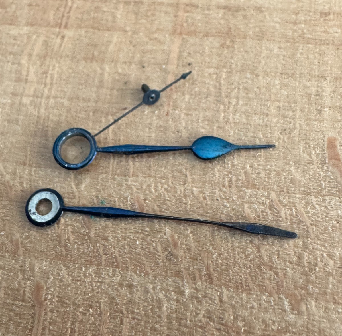VINTAGE HANDS 3 PCS FOR 18 SIZE HAMILTON POCKET WATCH