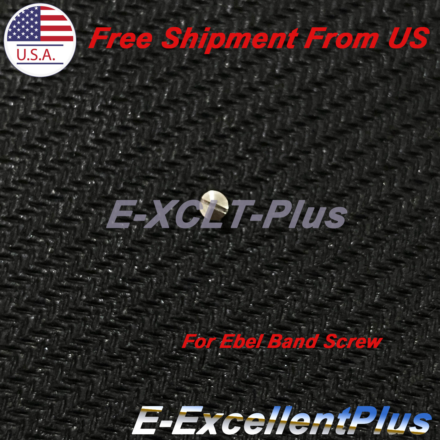For Ebel Stainless Steel Case Band Bracelet Strap Screws 2.6*2.4*1.4mm