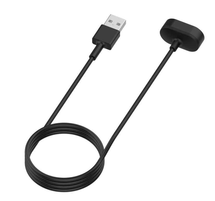 For Fitbit Inspire HR/Ace 2 Inspire Smart Bracelet Charger Charging Cable Black