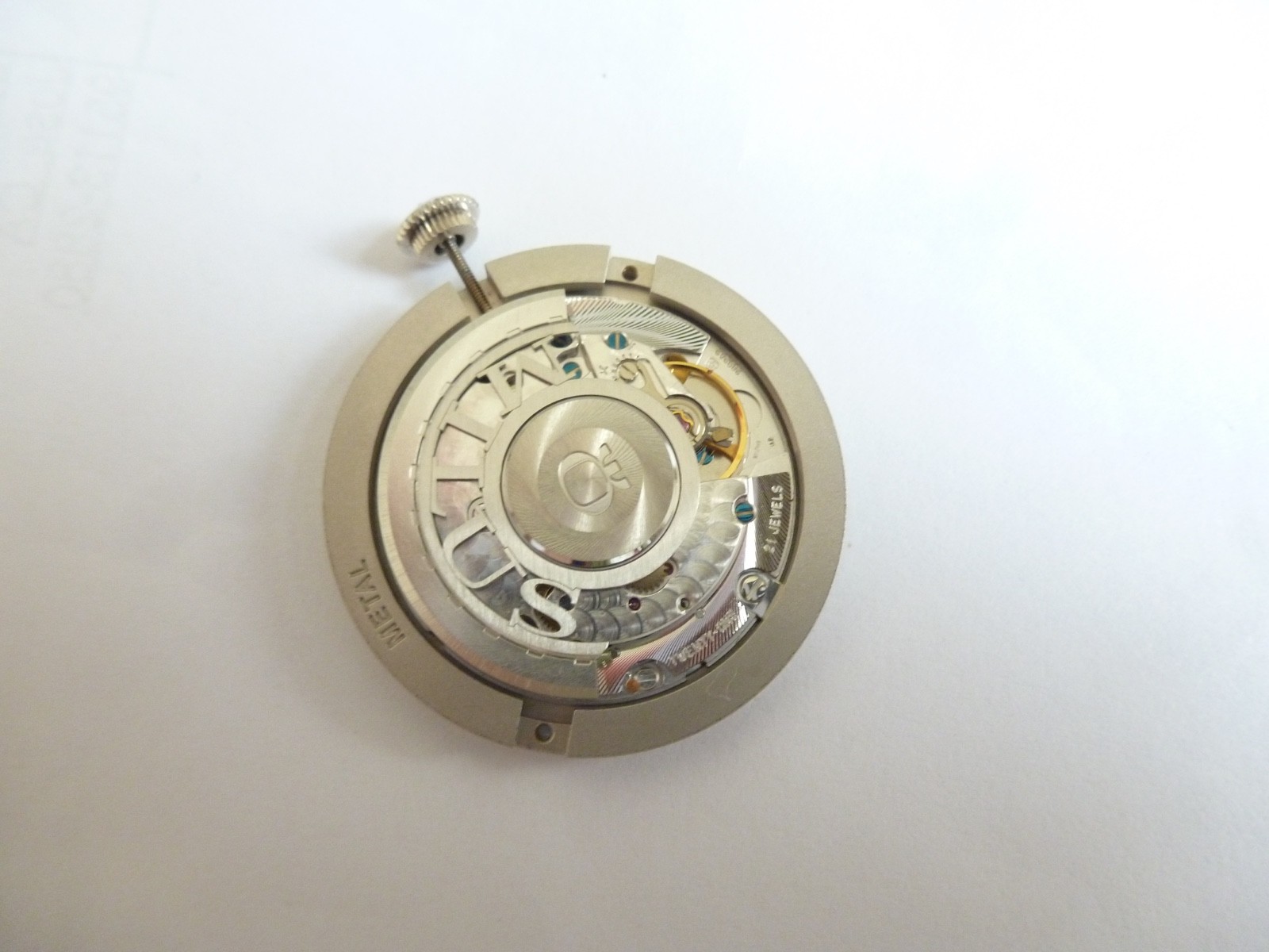 Milus ETA 2892-2 SWISS MADE MOVEMENT MECANIC WHITE DATE good condition works