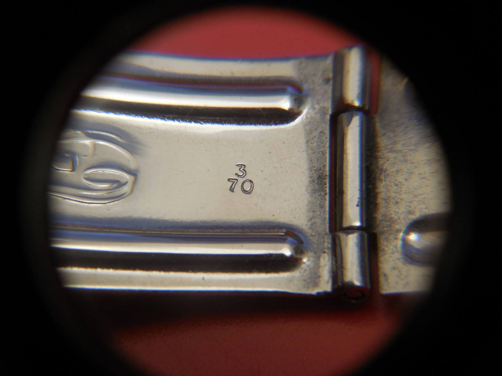 ROLEX SOLID STEEL 7206 20MM OYSTER BAND BRACELET DEPLOYMENT CLASP BUCKLE YR 1970
