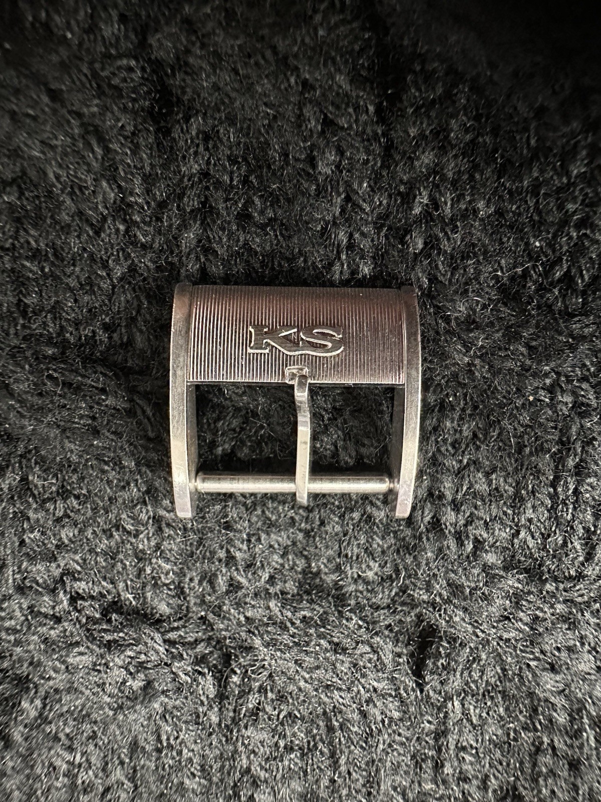 Genuine King Seiko 15mm Unpolished Buckle – Fits 44ks 5625, 5626, 5621 Etc.