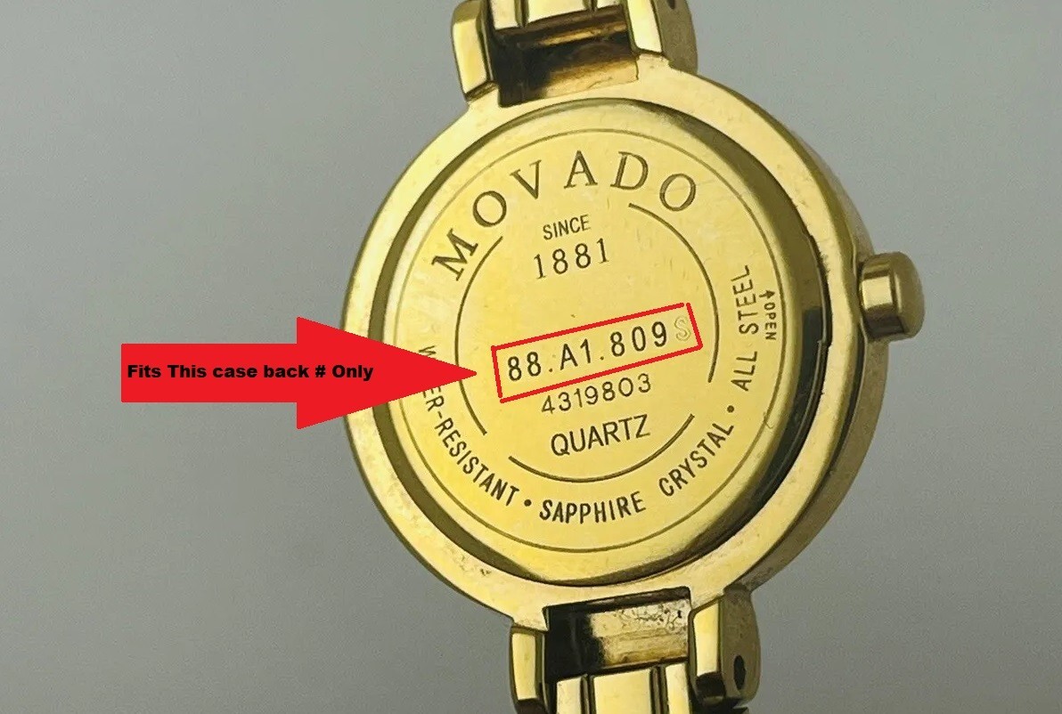 1 Movado Harmony Ladies Watch Case Screw Replacement