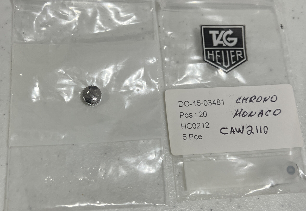 Tag Heuer Crown Monaco CAW2110 Authentic Original HC0212