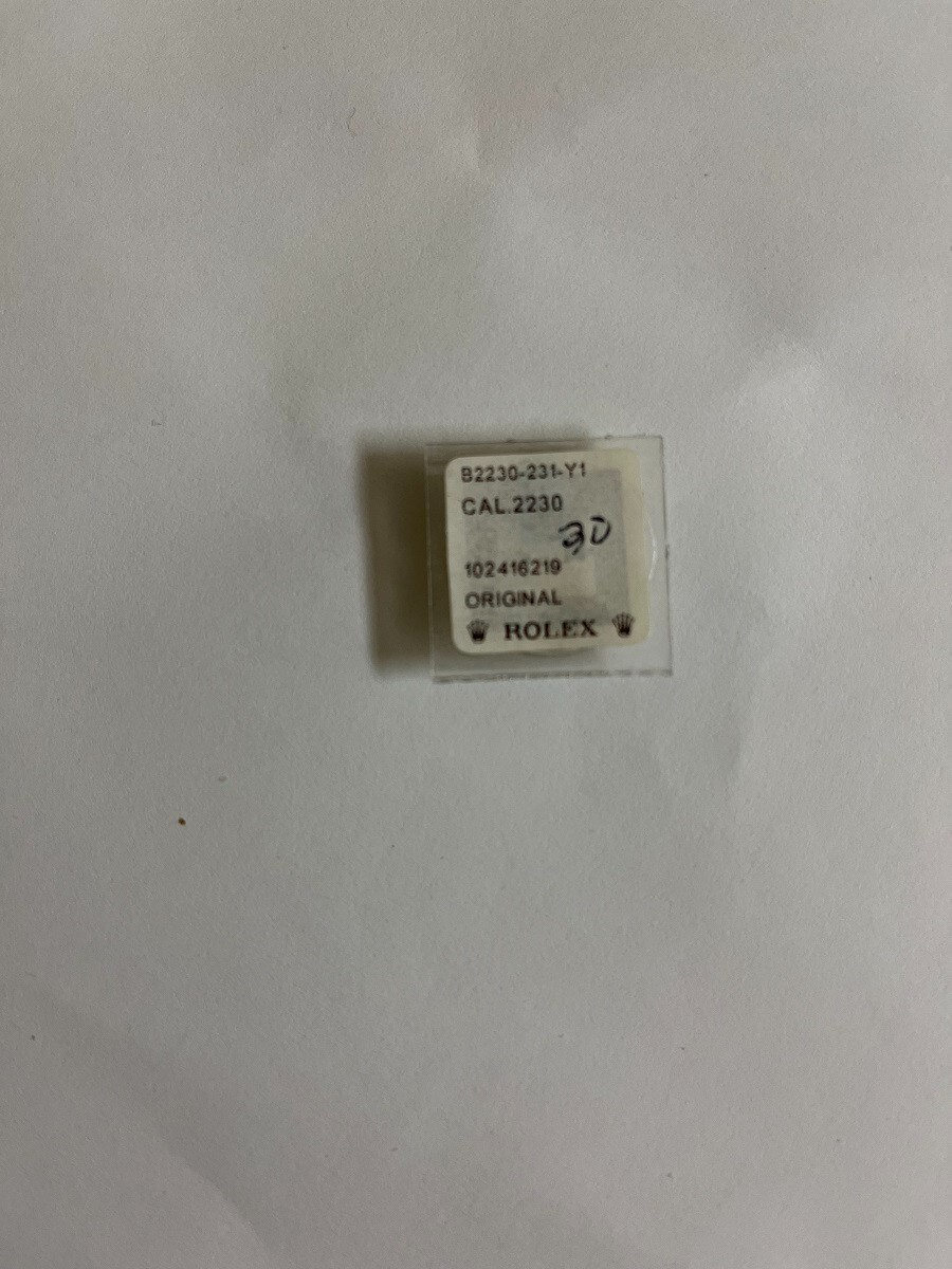 Genuine Rolex Calibre 2230 Setting Lever Jumper, Part #231 – New Sealed Package