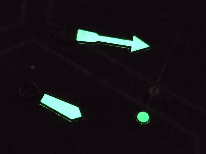 Watch Hands Green Luminous 8.5x12x12.5mm For NH34 NH35A NH36 7S36 4R36