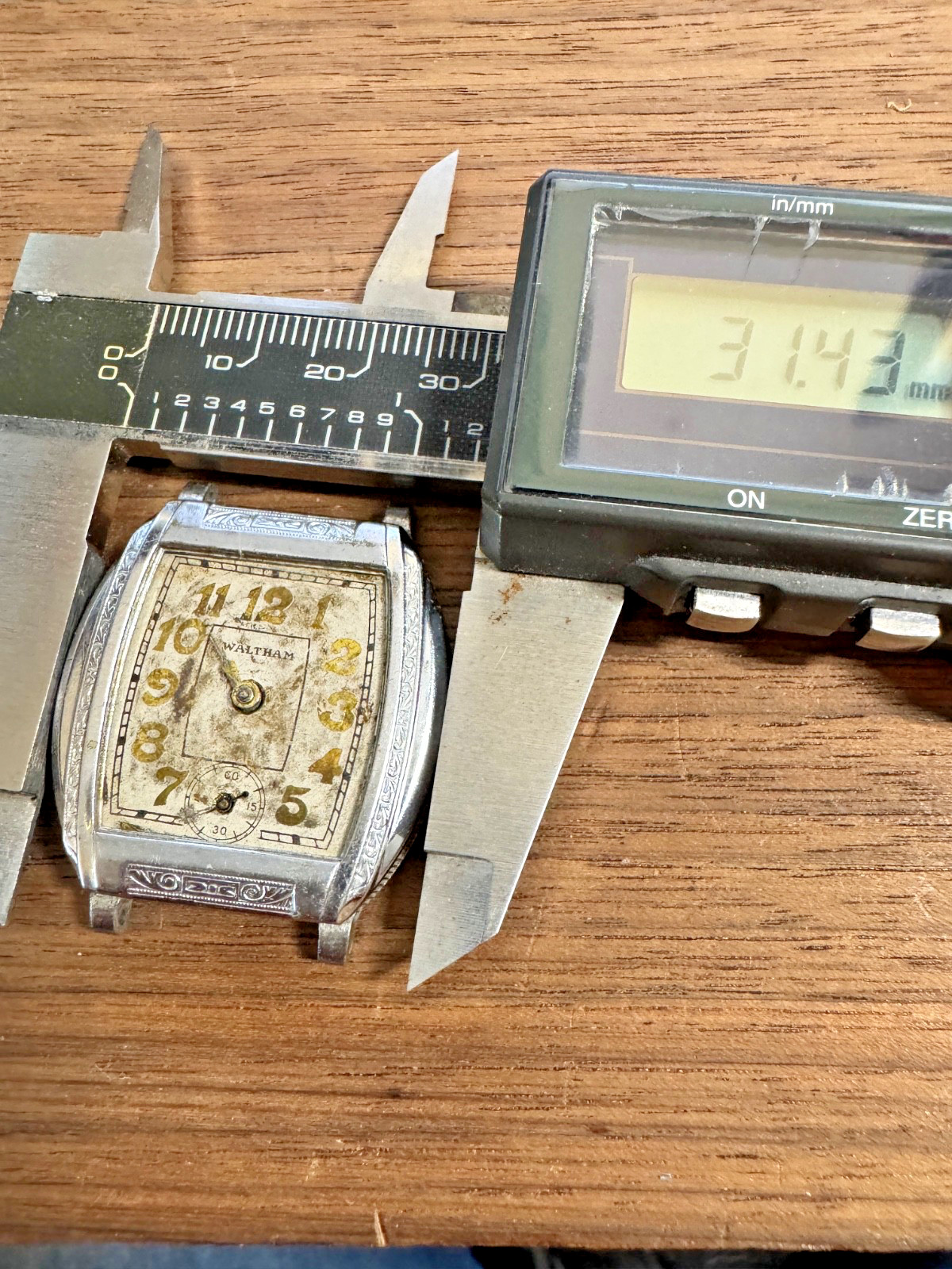 Vintage Waltham Royal wrist watch conversion? watchmaker estate find