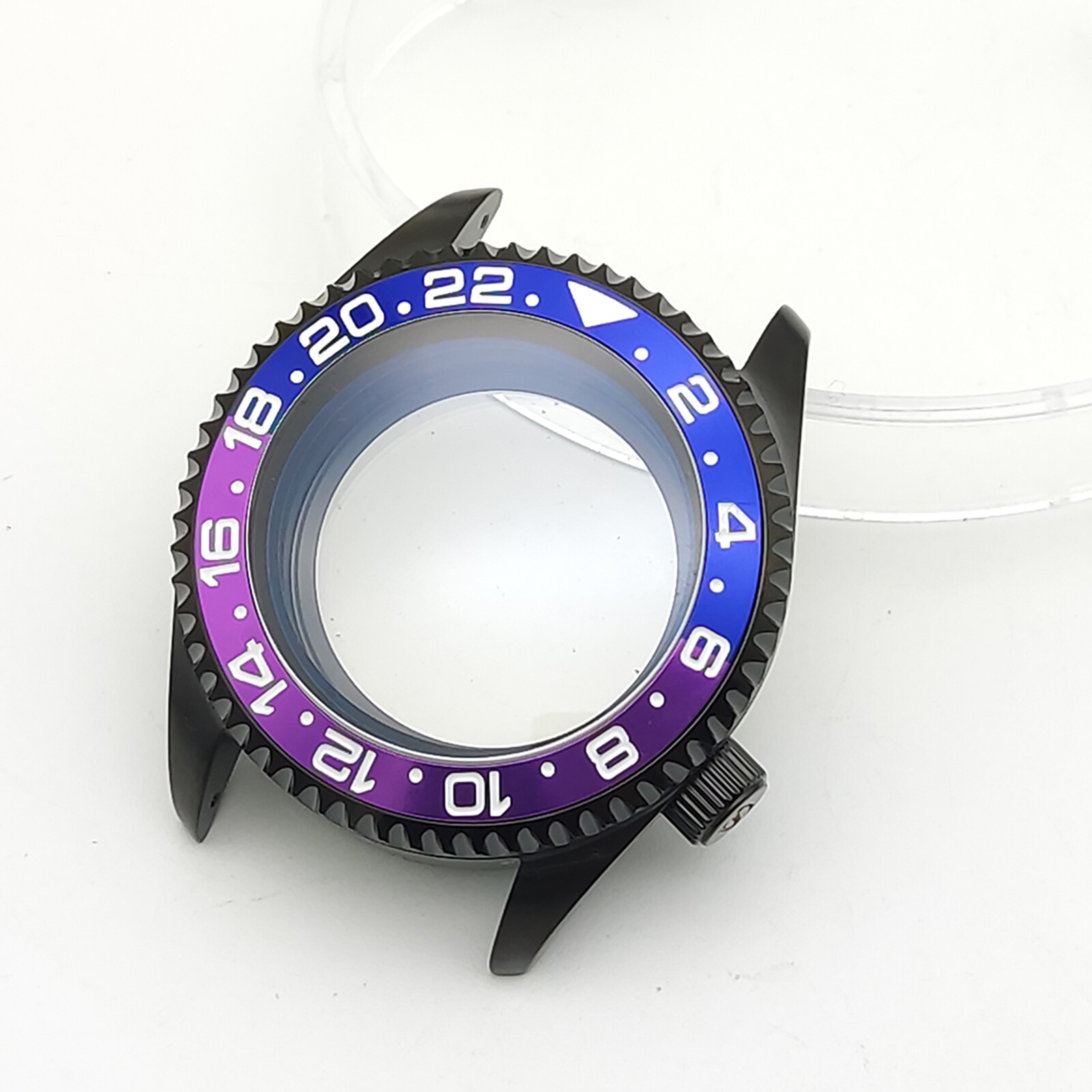 42MM Watch Case Modified SK007 Sapphire Glass Steel Case for NH35/NH36 movement