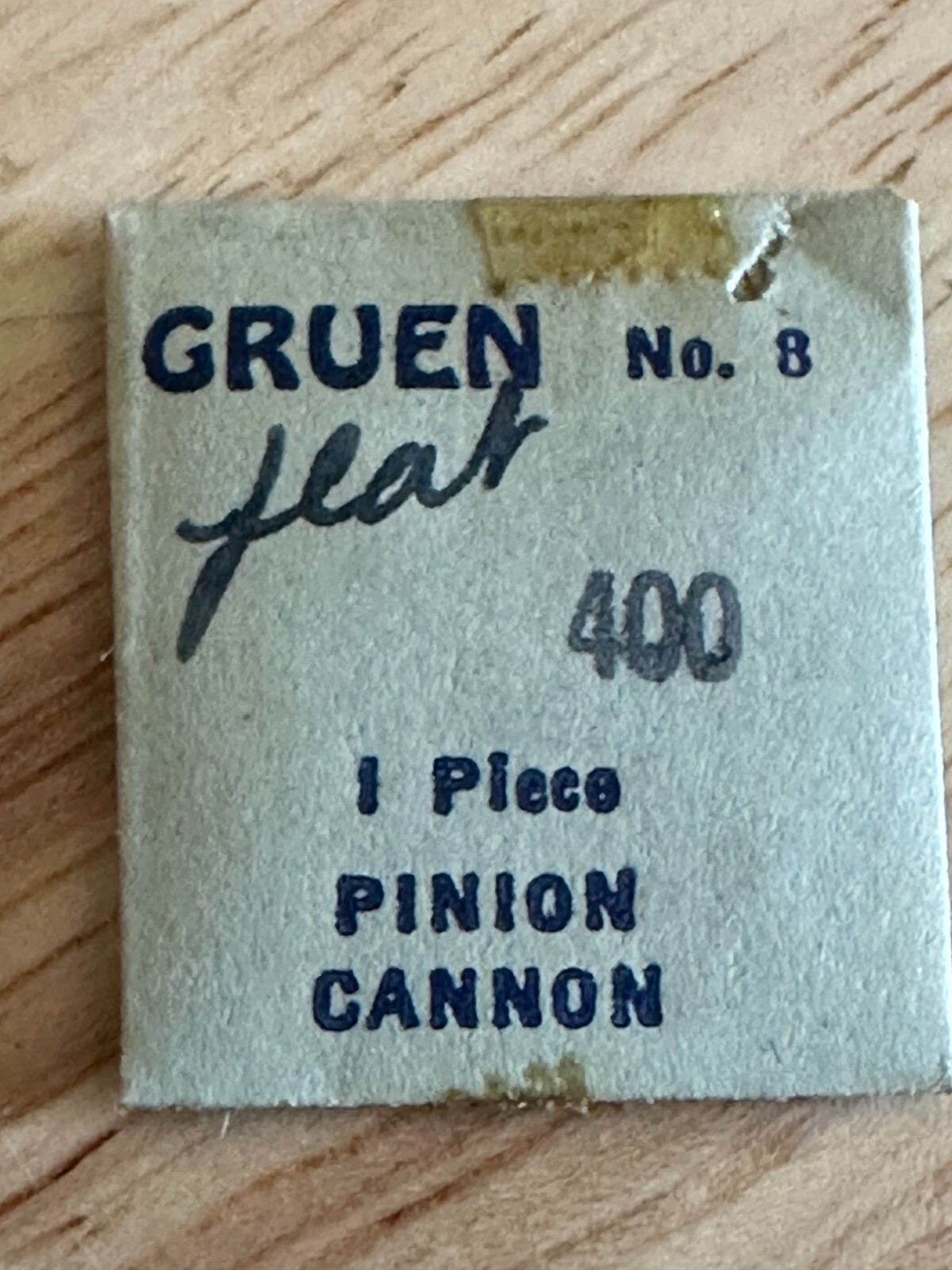 Gruen #8 FACTORY EB240 CAL 400F CANON PINION WATCH REPAIR PART WP1