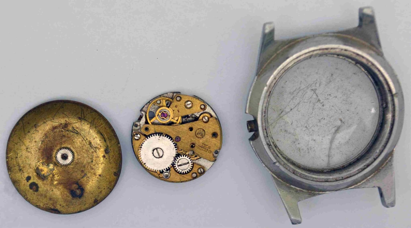 VTG WEST END SOWAN PRIMA Steel Wristwatch. Ref: S3721. Cal: 371. For Repairs