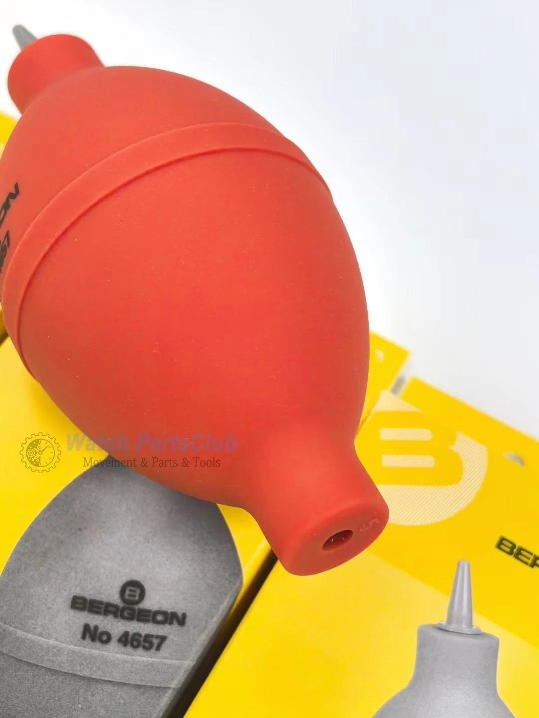 Bergeon 4657 Rubber Dust Blower PVC Nozzle Watch Repair Precision Cleaning Tool