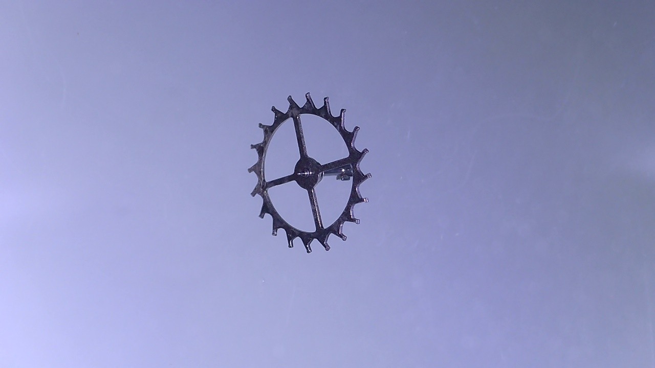 Sellita SW200 Anchor Wheel Escape Chrono Watch Part 705 ETA 2824.2 Silver
