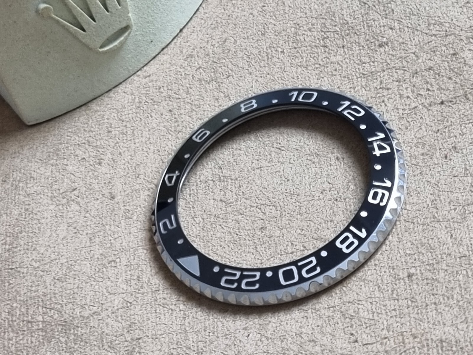 Rolex GMT Master 2 II ceramic bezel and insert black for 116710LN good condition