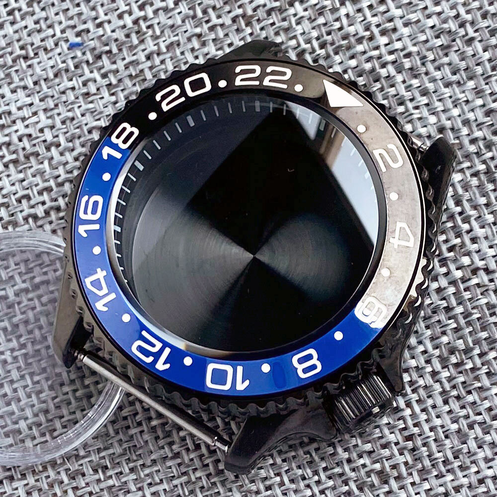 Domed Sapphire 200M Waterproof 41mm SKX Diver Watch Caase Steel for NH35 NH34 PT