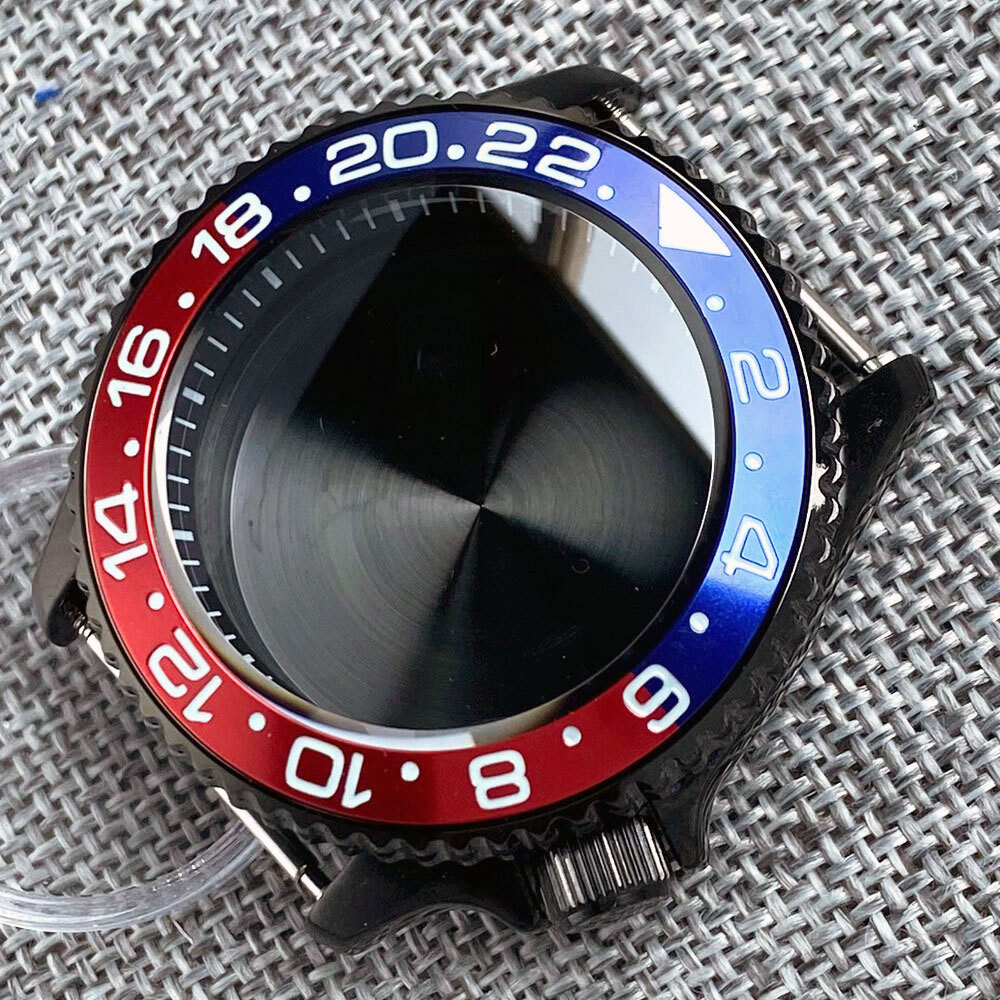 Domed Sapphire 200M Waterproof 41mm SKX Diver Watch Caase Steel for NH35 NH34 PT